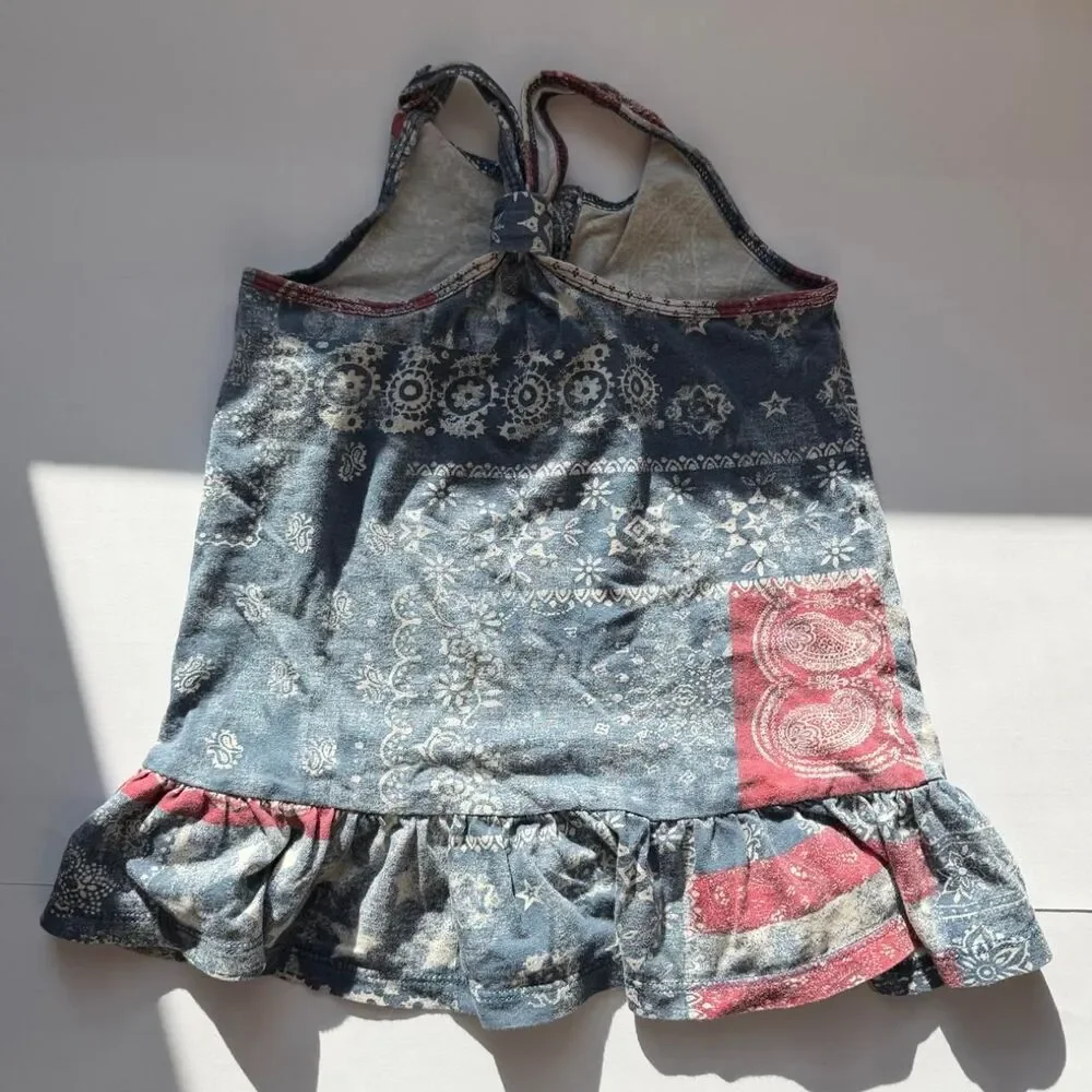 Ralph Lauren Baby Girl Dress 12 Months | Vintage Y2K Patchwork Floral 🌸